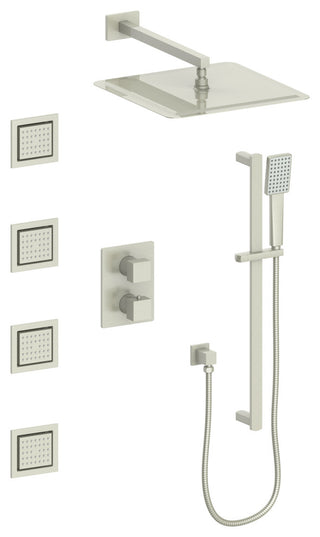 ZLINE Shower System, Brushed Nickel, CBY-SHS-T3-BN