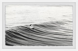 "Morning Glide" Framed Painting Print, 36"x24"