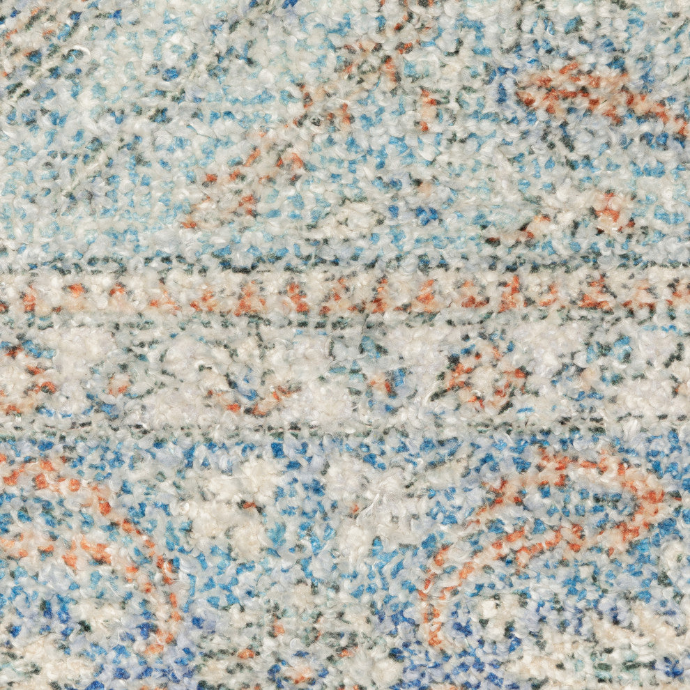 Oriental Weavers Malabar Indoor Rug Blue/ Red 10' X 13'