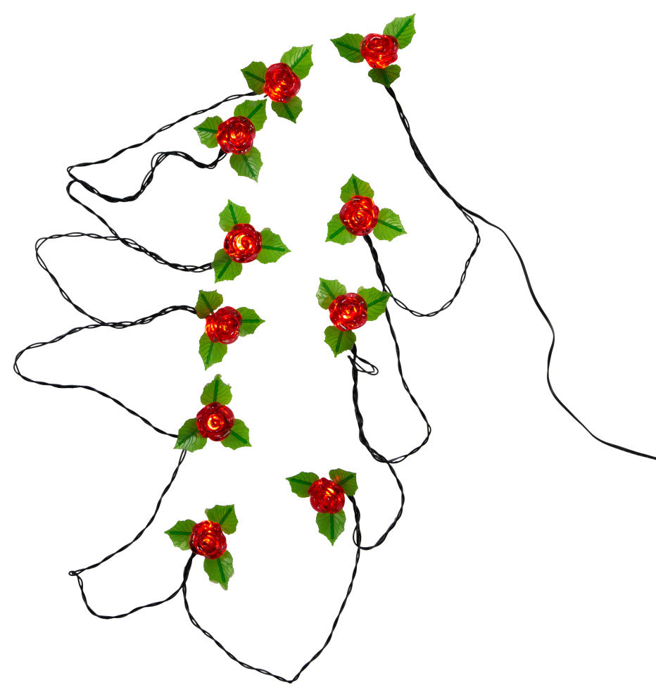 UL 10 Light, LED Red Rose Light Set