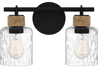 Quoizel BTC8614MBK 2-Light Bath, Baltic