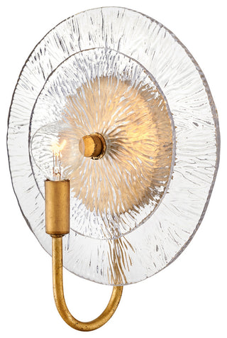 Fredrick Ramond Rene Medium Single Light Sconce, Distressed Brass