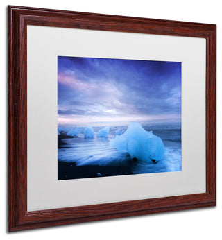 Philippe Sainte-Laudy 'Blue Collection' Matted Framed Art