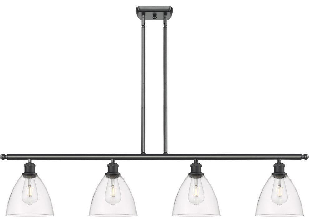 Innovations 516-4I-BK-GBD-752-LED 4 Light Island Light, Matte Black