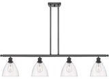 Innovations 516-4I-BK-GBD-752-LED 4 Light Island Light, Matte Black