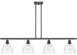 Innovations 516-4I-BK-GBD-752-LED 4 Light Island Light, Matte Black