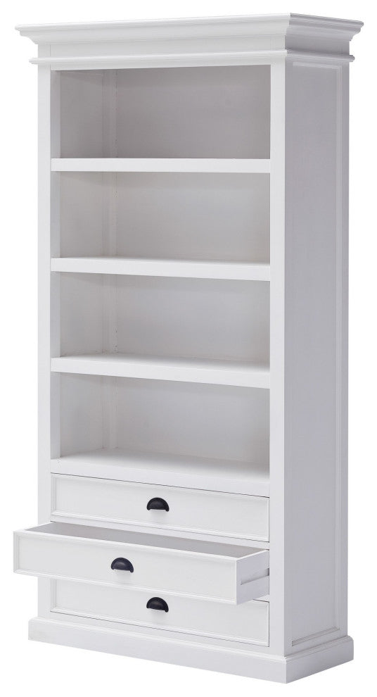 Classic White Bookcase