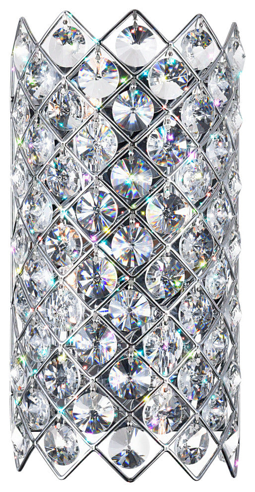 Chique 4 Light Wall Sconce With Chrome Finish