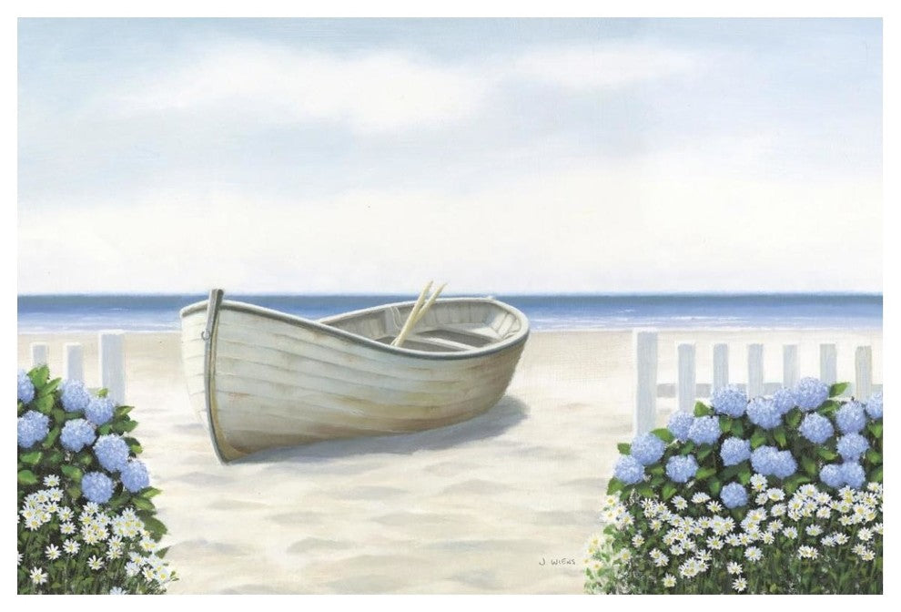 "Beach Days I" Digital Paper Print by James Wiens, 50"x34"