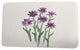 Farmers Market Daffodils Floral Print Bath Mat, Purple, 21"x34"