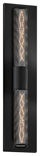 Sonneman 4945 Urban Edge 2 Light Compliant Wall Sconce - Textured Black