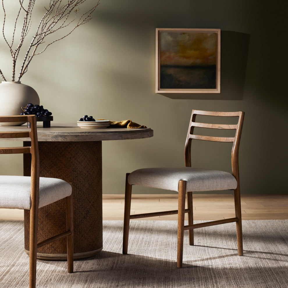 Glenmore Dining Chair Smoked Oak, Essence Natural