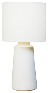 Vessel 1-Light Indoor Large Table Lamp, New White