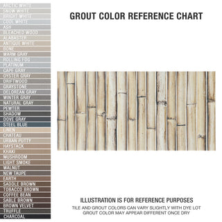 Bamboo Haven Sandy White Fluted Fluted Ceramic Wall Tile