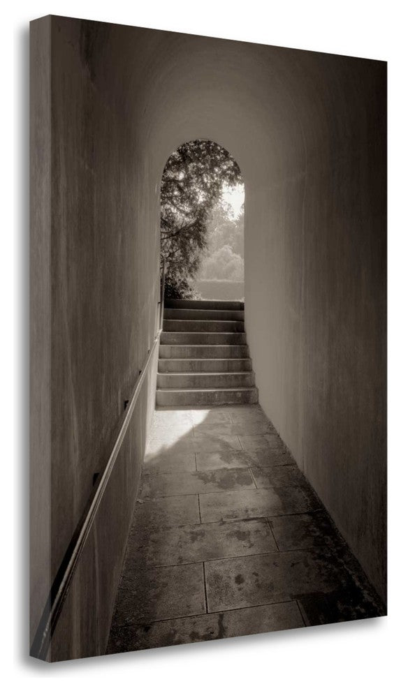"Banc De Jardin - 78" By Alan Blaustein, Giclee Print on Gallery Wrap Canvas