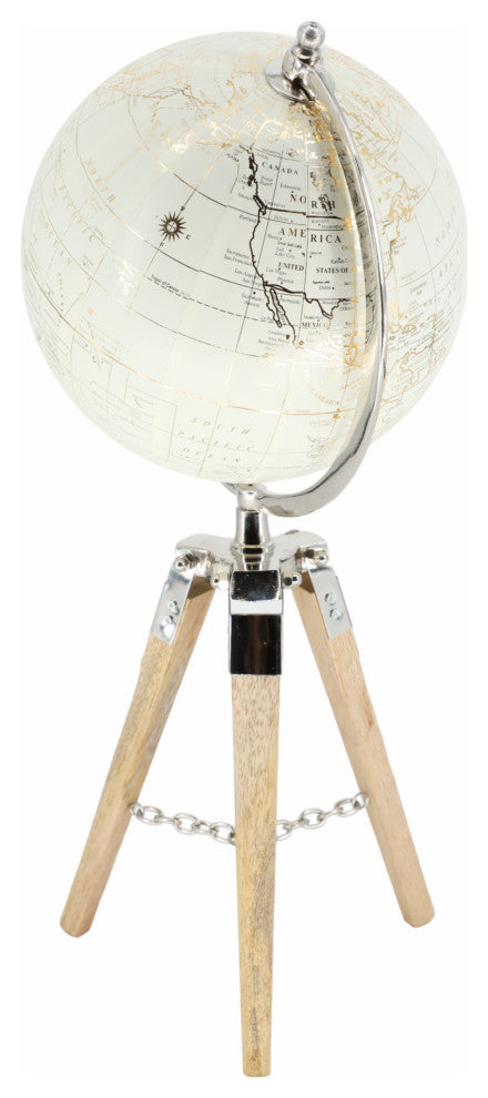8" Globe On Tripod