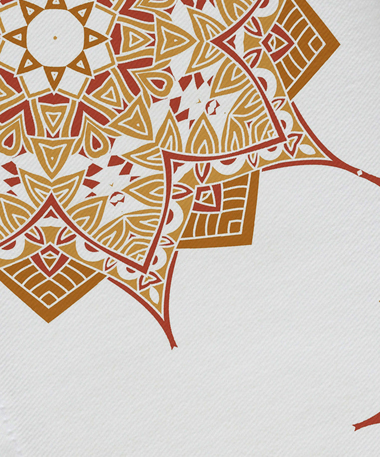 Rhapsody, Geometric Print Napkin, Gold, Set of 4