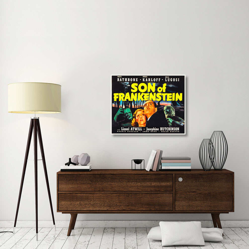 "Son of Frankenstein" Stretched Canvas Giclee by Hollywood Photo Archive, 36x29"