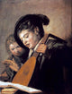 Frans Hals Two Boys Singing Wall Decal