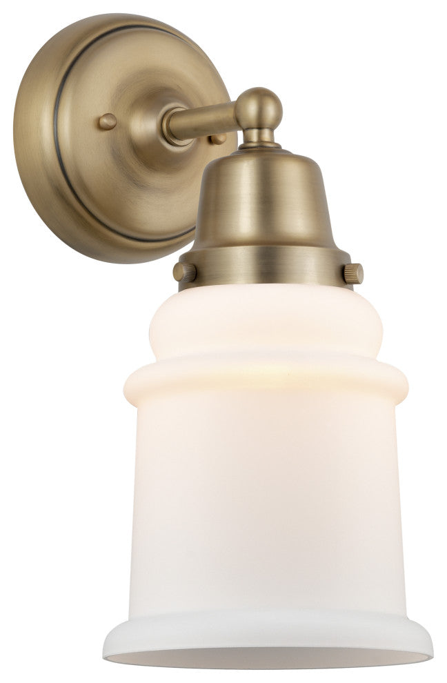 Innovations 623-1W-BB-G181 Canton 1 Light 13" Sconce, Brushed Brass
