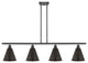 Ballston Cone Island Light, Matte Black, Matte Black