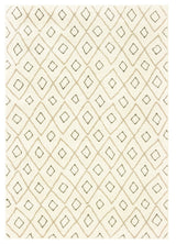 Oriental Weavers Carson Ivory/ Sand Geometric Indoor Area Rug 5'3"X7'3"