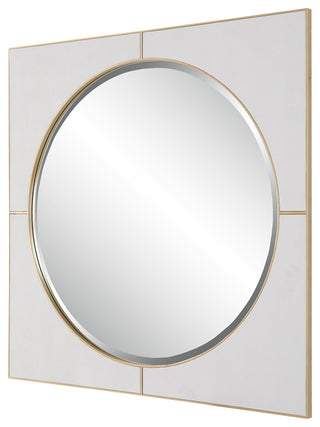 Uttermost 09817 Cyprus White Square Mirror