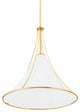 Madelyn 1-Light Large Pendant Aged Brass