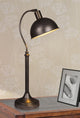 Fangio Lighting 25" Antique Pewter Metal Task Lamp With Matching Shade