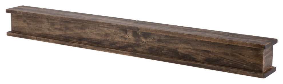 Dogberry Collections Cottage Mantel, Dark Chocolate, 48