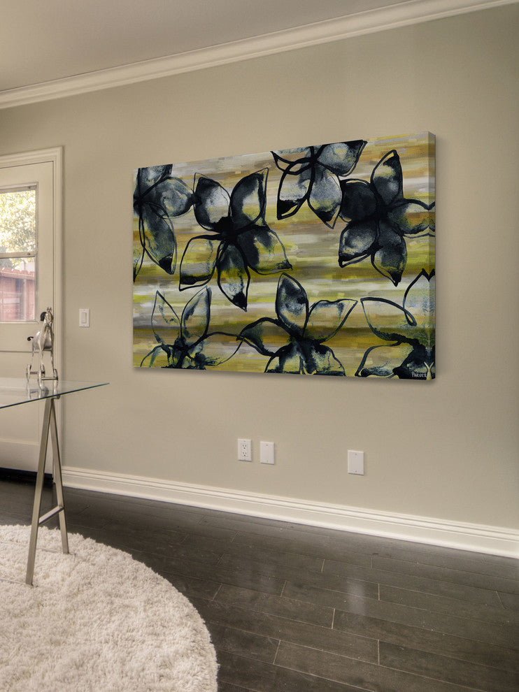 "Flowers in Bloom" Fine Art Canvas Print, 24"x16"