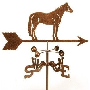 Quarter Horse Weathervane With Deck Mount
