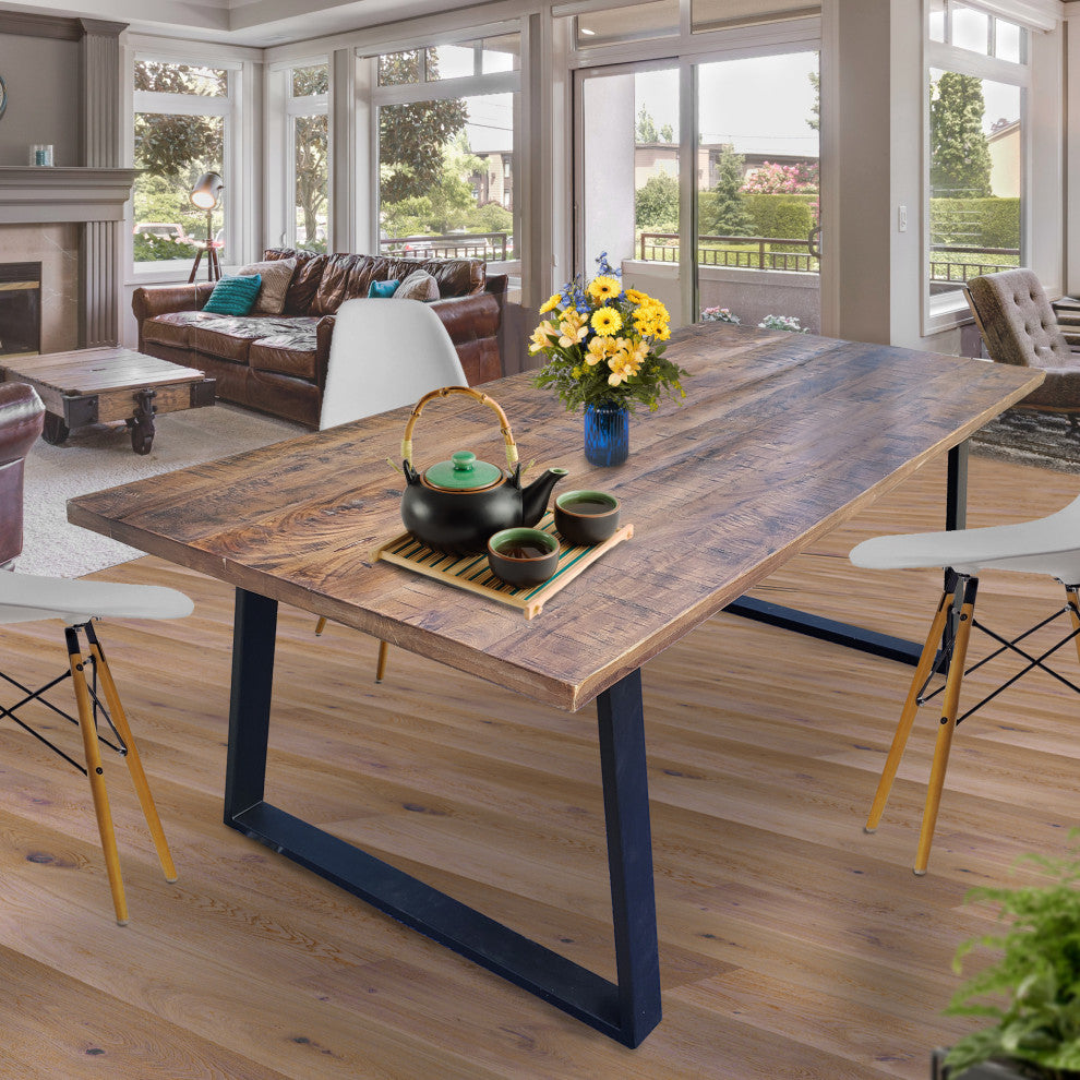 Palm Beach Mango Wood Dining Table, 79"