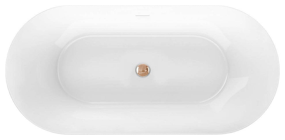 Darby 67 Inch Freestanding Double End Tub