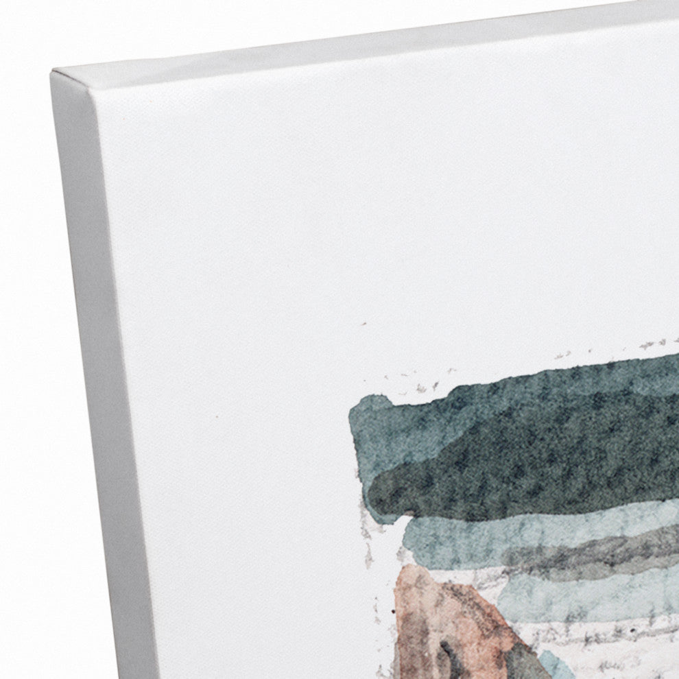Ocean View Window 32x48 Canvas Wall Art