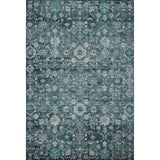 Premium Machine Washable Mayfield AMF651 Teal 10' x 14' Rug