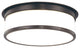Geneva, 15" Flush Mount, Old Bronze Finish, Opal Glossy Glass Shade