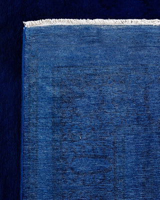 Fine Vibrance, One-of-a-Kind Hand-Knotted Area Rug Purple, 7'10"x10'3"