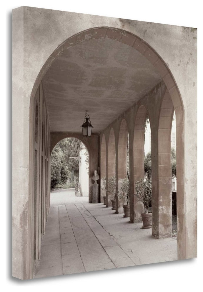 "Banc De Jardin - 4A" By Alan Blaustein, Giclee Print on Gallery Wrap Canvas