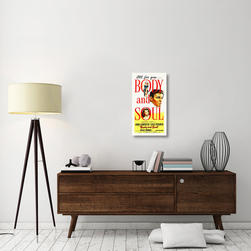 "Body And Soul" Stretched Canvas Giclee by Hollywood Photo Archive, 17x30"