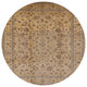 Ahgly Company Indoor Round Mid-Century Modern Area Rugs, 5' Round