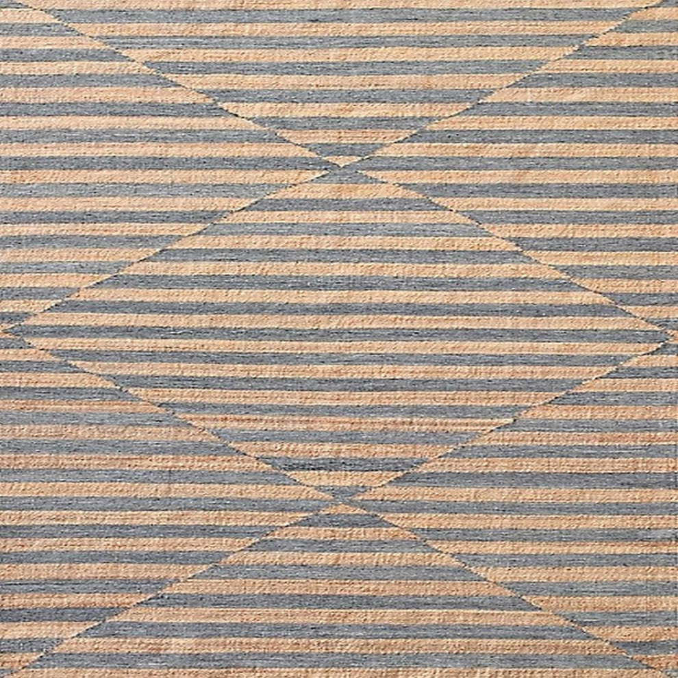 Ahgly Company Indoor Square Mid-Century Modern Area Rugs, 6' Square