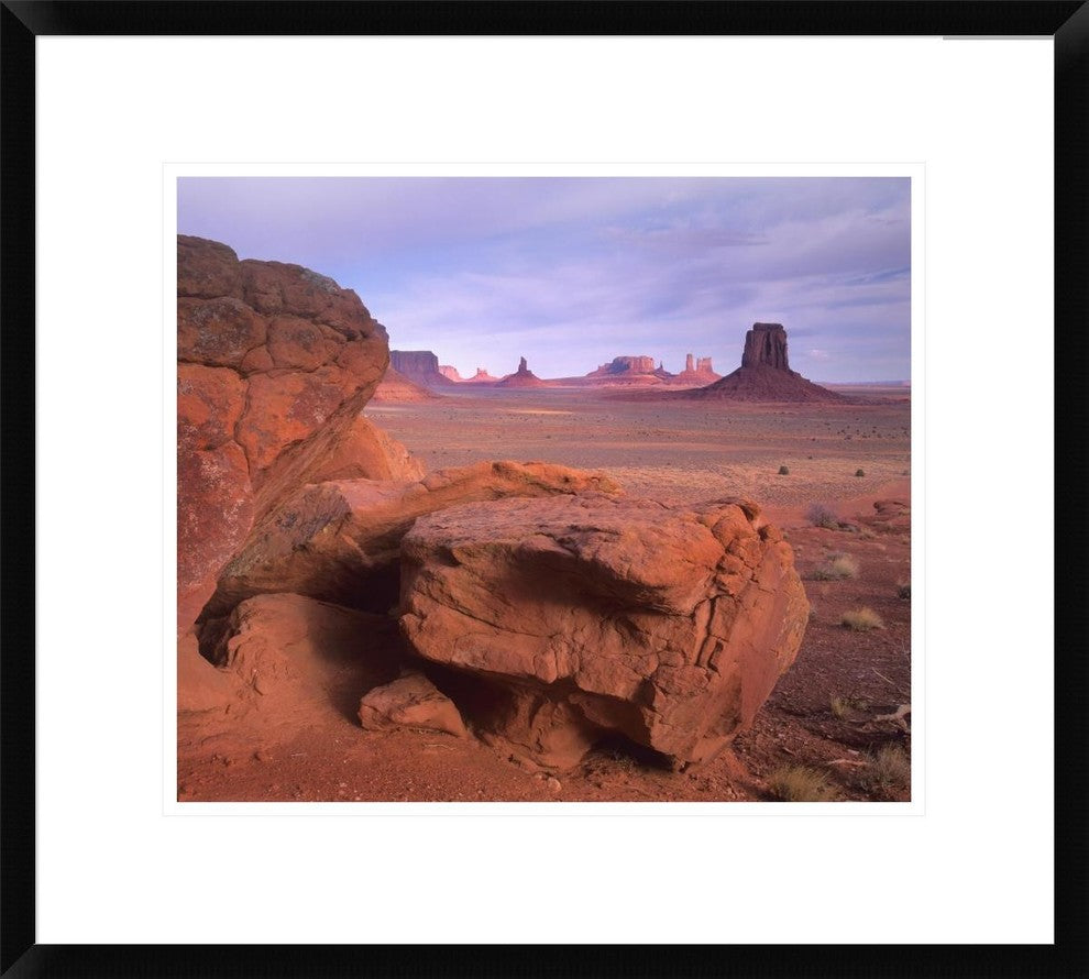 "Mittens, North Window, Monument Valley, Arizona"  by Tim Fitzharris, 24x21"