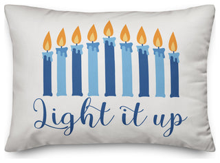 Light it Up 14"x20" Throw Pillow