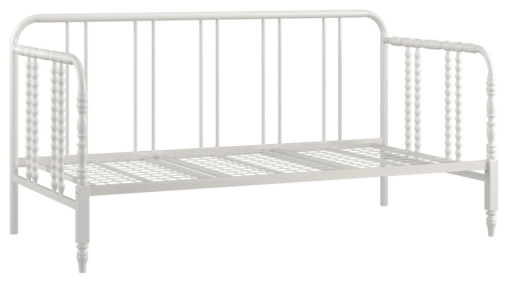 Weimar Metal Spool Daybed, White