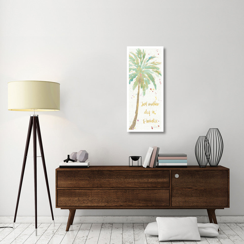 "Flamingo Fever X" Digital Paper Print by Anne Tavoletti, 18"x42"