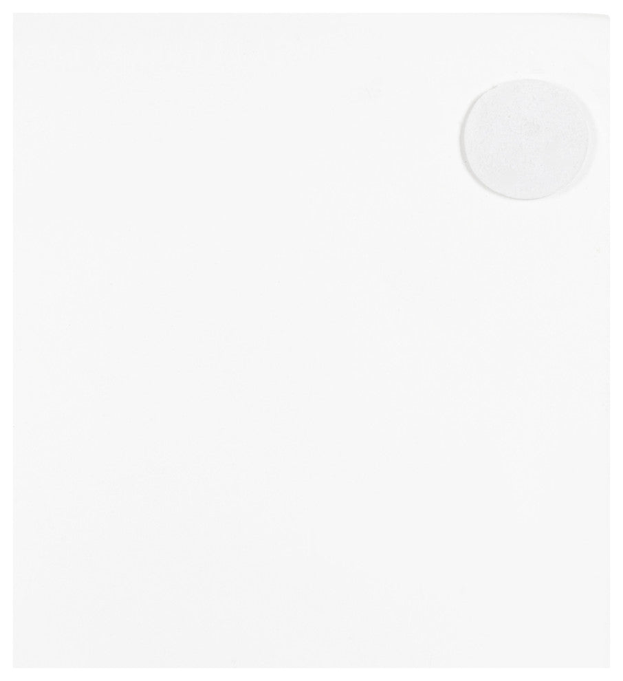 Lipton Decorative Wood Tray With Metal Handles, White/Mirror