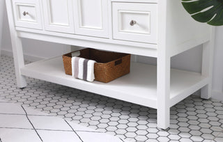 Matilda 48" Single Bathroom Vanity Set, White
