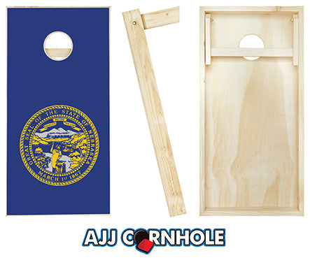 Nebraska Flag Cornhole Set