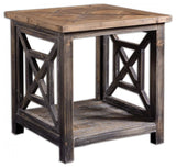 Uttermost Spiro Reclaimed Wood End Table